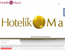 Tablet Screenshot of hotelik.mawi.com.pl